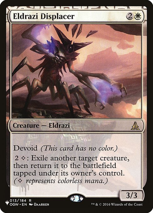 Eldrazi Displacer (The List) Light Play