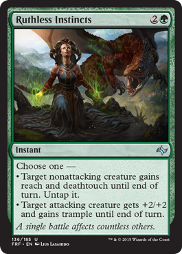 Ruthless Instincts (Fate Reforged) Light Play