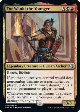 Tor Wauki the Younger (Commander: Dominaria United) Light Play Foil