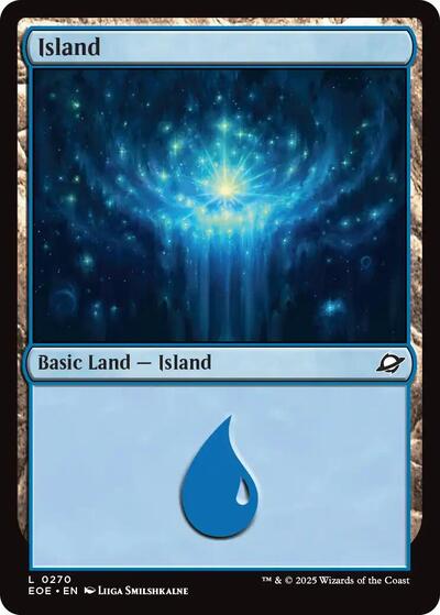 Island (0270) (Edge of Eternities) Light Play