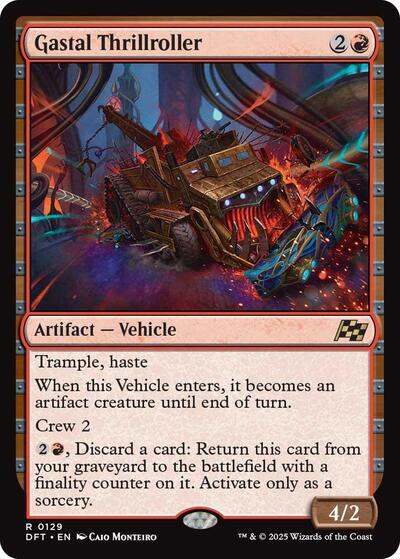 Gastal Thrillroller (Aetherdrift) Light Play Foil