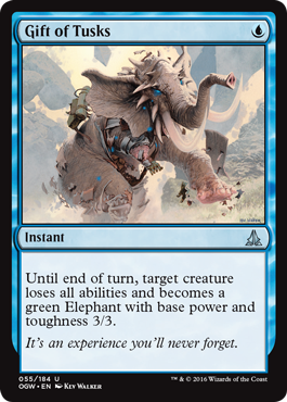Gift of Tusks (Oath of the Gatewatch) Light Play