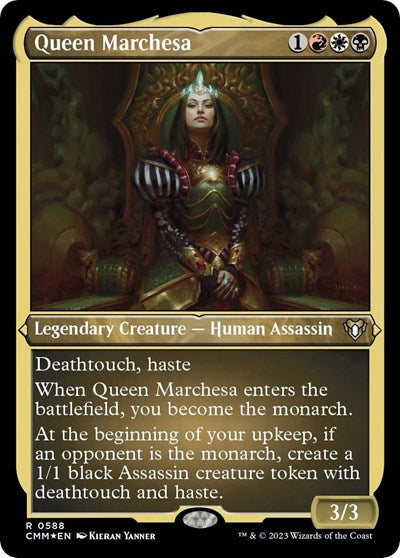 Queen Marchesa (Foil Etched) (Commander Masters) Light Play Foil