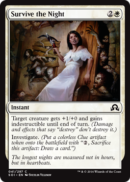 Survive the Night (Shadows Over Innistrad) Light Play