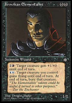 Krovikan Elementalist (Ice Age) Light Play