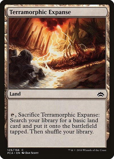 Terramorphic Expanse (Planechase Anthology) Light Play