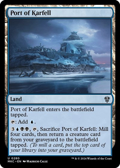 Port of Karfell (Commander: Murders at Karlov Manor) Light Play