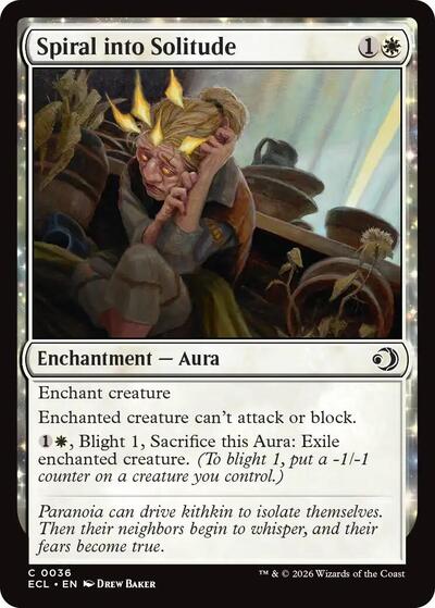 Spiral into Solitude (Lorwyn Eclipsed) Light Play