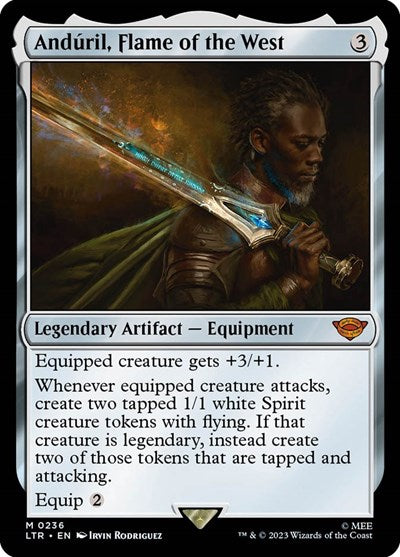 Anduril, Flame of the West (Universes Beyond: The Lord of the Rings: Tales of Middle-earth) Near Mint