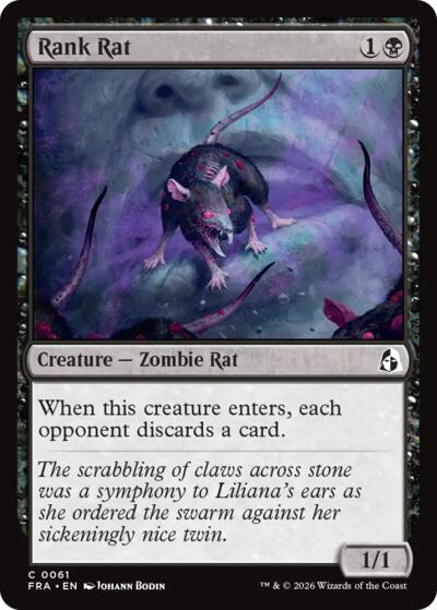 Rank Rat (Reality Fracture) Light Play Foil