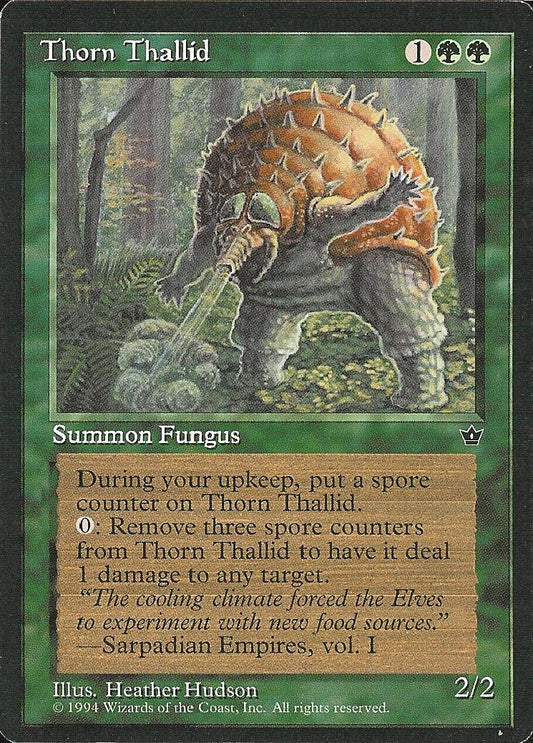 Thorn Thallid (Hudson) (Fallen Empires) Light Play