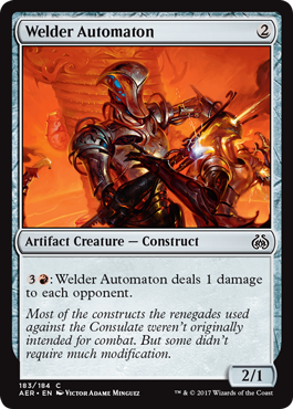 Welder Automaton (Aether Revolt) Light Play