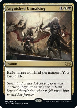 Anguished Unmaking (Double Masters 2022) Light Play