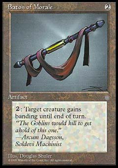 Baton of Morale (Ice Age) Light Play