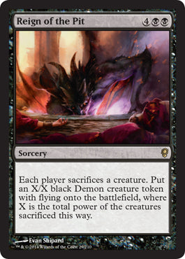 Reign of the Pit (Conspiracy) Heavy Play