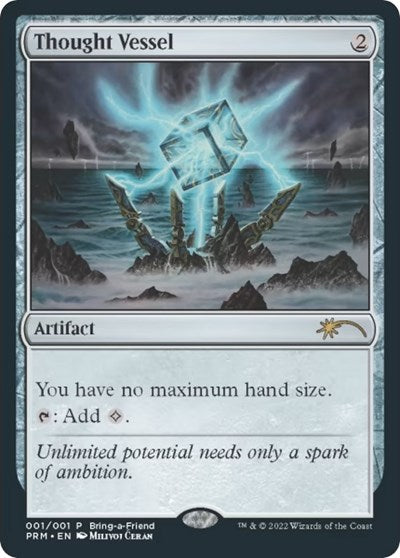 Thought Vessel (Bring a Friend Promo) (Promos: Unique and Miscellaneous) Light Play Foil