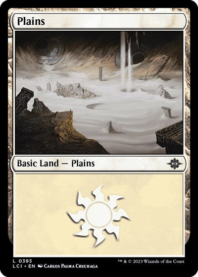 Plains (0393) (The Lost Caverns of Ixalan) Light Play Foil