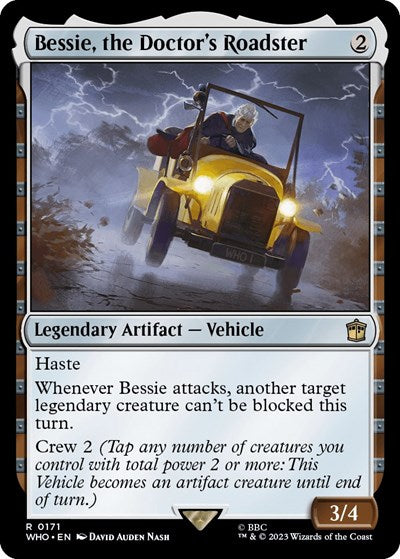 Bessie, the Doctor's Roadster (Universes Beyond: Doctor Who) Light Play
