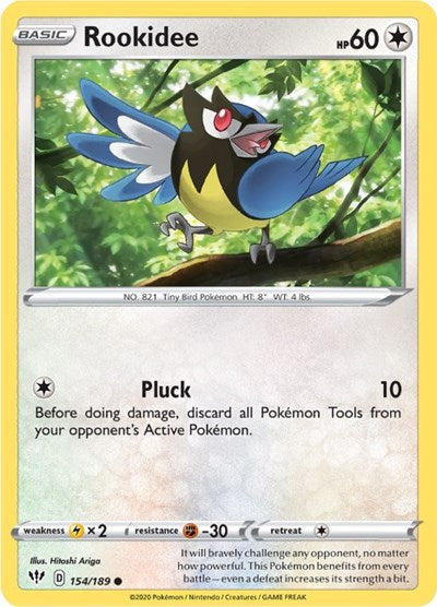 Rookidee (SWSH03: Darkness Ablaze) Light Play