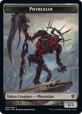 Phyrexian Token (Dominaria United) Light Play