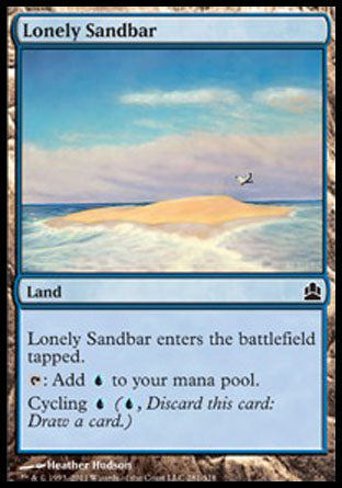 Lonely Sandbar (Commander) Light Play