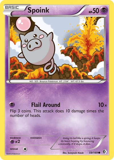 Spoink (Boundaries Crossed) Medium Play
