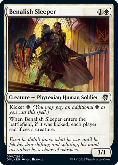 Benalish Sleeper (Dominaria United) Light Play