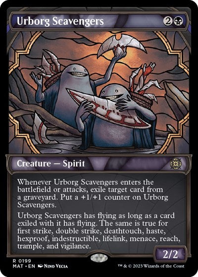 Urborg Scavengers (Halo Foil) (March of the Machine: The Aftermath) Light Play Foil