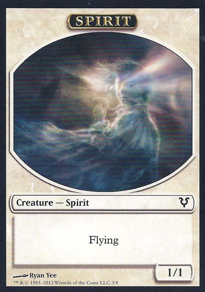 White Spirit (Token) (Avacyn Restored) Light Play