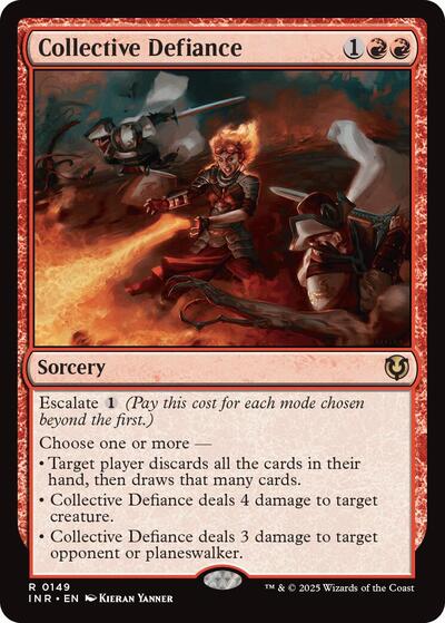 Collective Defiance (Innistrad Remastered) Light Play Foil