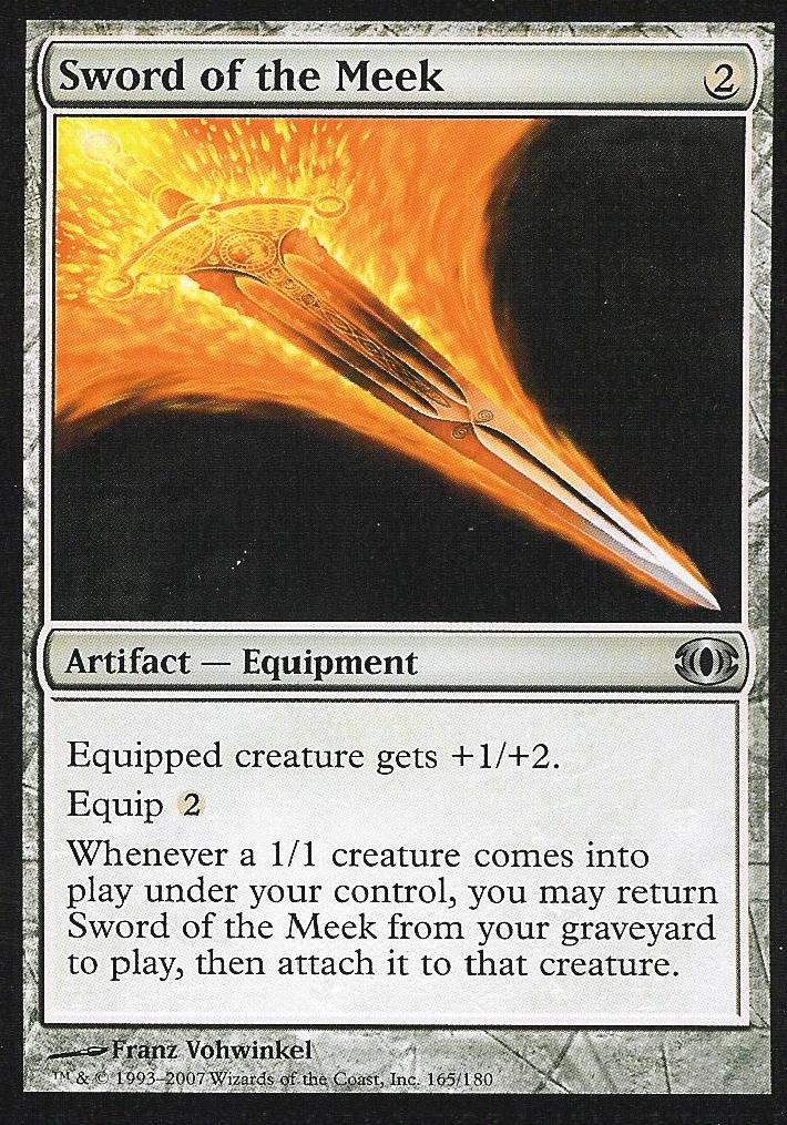 Sword of the Meek (Futuresight) Light Play