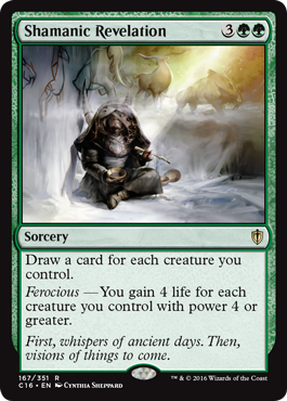 Shamanic Revelation (Commander 2016 Edition) Light Play