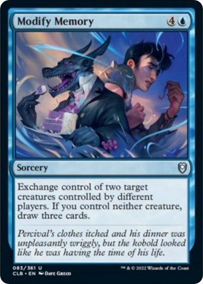 Modify Memory (Commander Legends: Battle for Baldur's Gate) Light Play