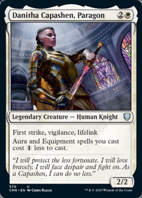 Danitha Capashen, Paragon (Commander 2020 Commander Legends) Light Play