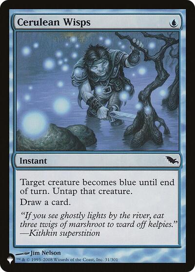 Cerulean Wisps (The List) Light Play