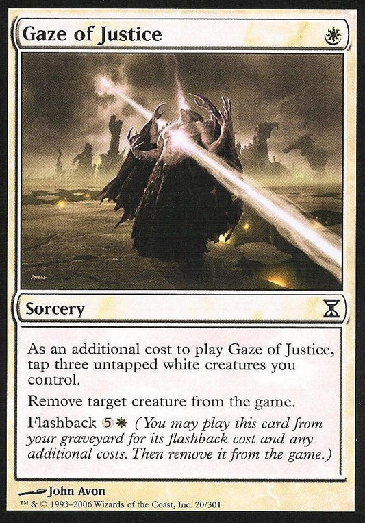 Gaze of Justice (Time Spiral) Medium Play