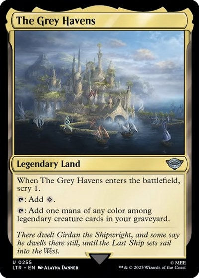 The Grey Havens (Universes Beyond: The Lord of the Rings: Tales of Middle-earth) Light Play Foil