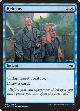 Refocus (Fate Reforged) Light Play