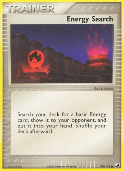 Energy Search (Unseen Forces) Heavy Play