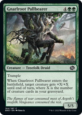 Gnarlroot Pallbearer (The Brothers' War) Light Play