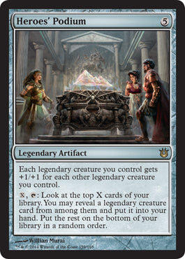 Heroes' Podium (Born of the Gods) Damaged / Poor