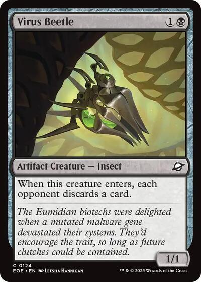 Virus Beetle (Edge of Eternities) Damaged / Poor