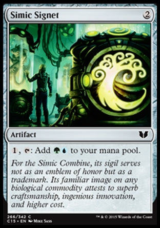 Simic Signet (Commander 2015) Light Play