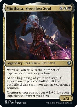 Minthara, Merciless Soul (Commander Legends: Battle for Baldur's Gate) Light Play