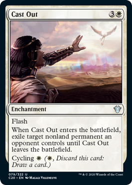 Cast Out (Commander 2020 Ikoria) Light Play