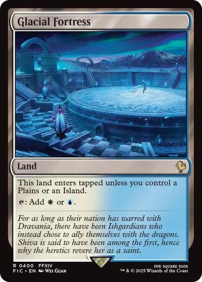 Glacial Fortress (Commander: FINAL FANTASY) Light Play