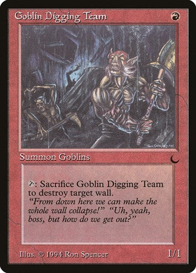Goblin Digging Team (The Dark) Light Play