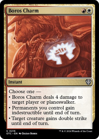 Boros Charm (Commander: Outlaws of Thunder Junction) Light Play