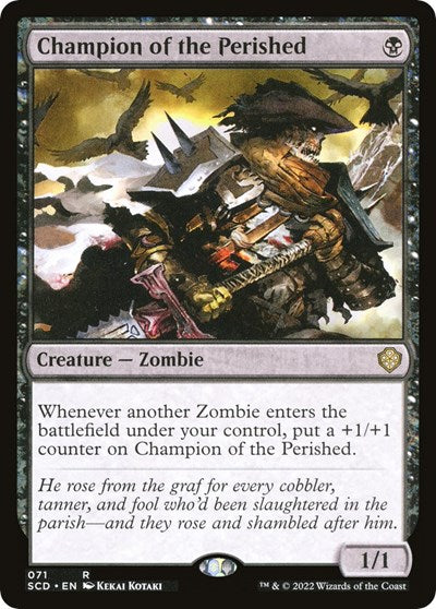 Champion of the Perished (Commander 2022 Starter Decks) Light Play