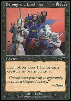 Stronghold Discipline (Nemesis) Light Play